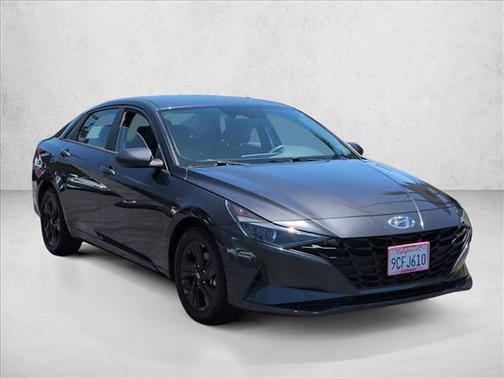 Portofino Gray 2021 Hyundai ELANTRA SEL