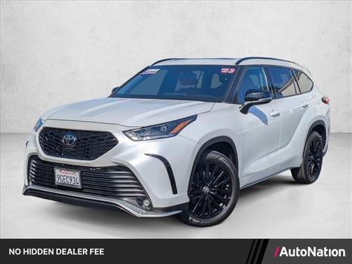 Wind Chill Pearl 2023 Toyota Highlander XSE