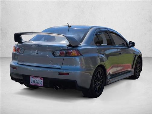 Silver/Gray 2015 Mitsubishi Lancer Evolution Final Edition