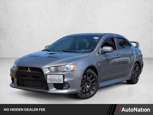 Silver/Gray 2015 Mitsubishi Lancer Evolution Final Edition
