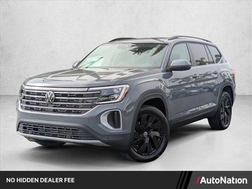 Pure Gray 2026 Volkswagen Atlas 2.0T SE w/Technology