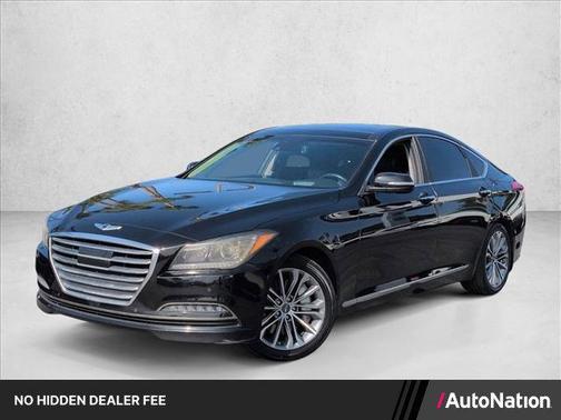 Caspian Black 2016 Hyundai Genesis 3.8