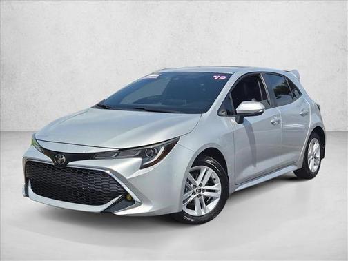 Classic Silver Metallic 2019 Toyota Corolla XSE
