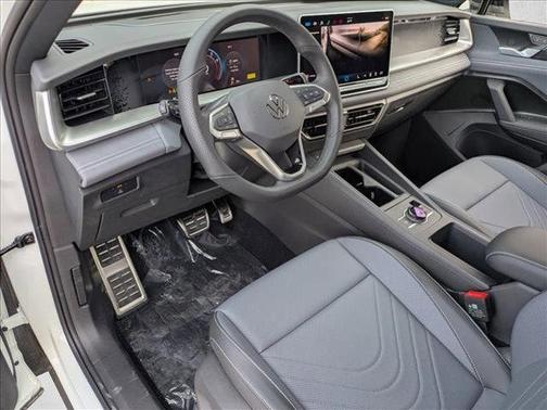 Opal White Pearl 2026 Volkswagen Tiguan 2.0T SE R-Line Black
