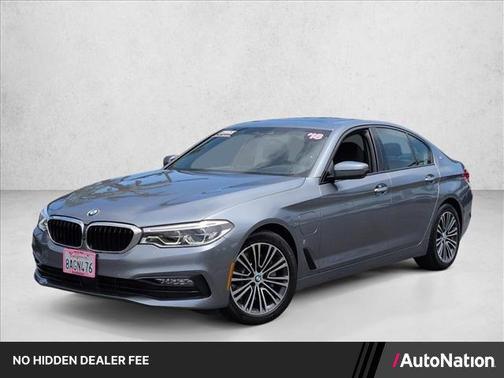 Bluestone Metallic 2018 BMW 530e iPerformance