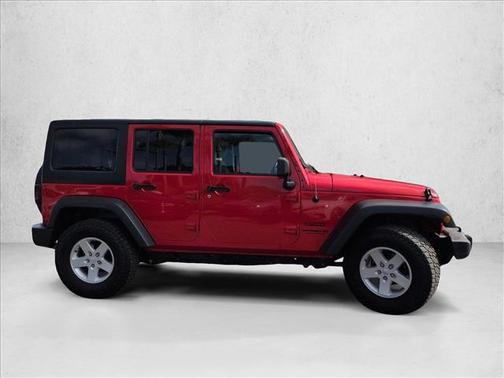 Firecracker Red Clearcoat 2016 Jeep Wrangler Unlimited Sport