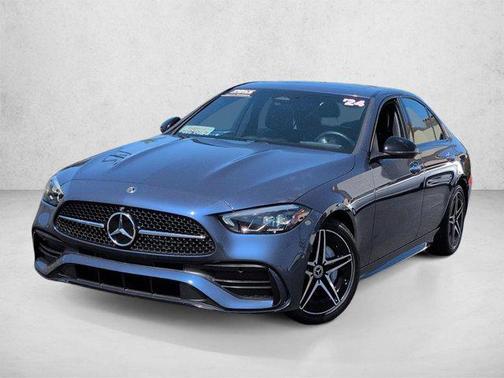 Starling Blue Meta 2024 Mercedes-Benz C-Class C 300 4MATIC