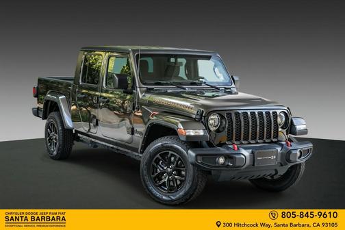 Granite Crystal Metallic Clearcoat 2022 Jeep Gladiator Altitude 4x4