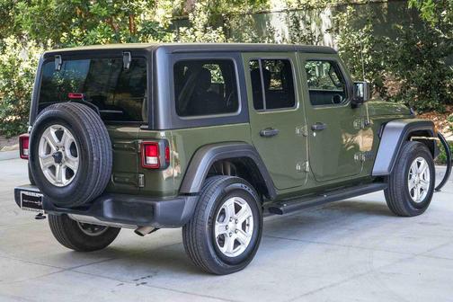 Sarge Green Clearcoat 2022 Jeep Wrangler Unlimited Sport