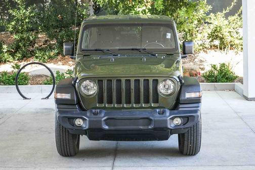 Sarge Green Clearcoat 2022 Jeep Wrangler Unlimited Sport