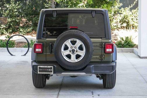 Sarge Green Clearcoat 2022 Jeep Wrangler Unlimited Sport