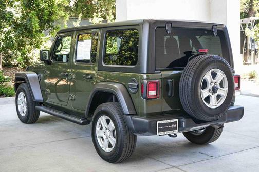 Sarge Green Clearcoat 2022 Jeep Wrangler Unlimited Sport