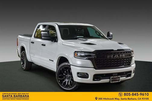 Ivory White Tri-Coat Pearlcoat 2025 RAM 1500 Limited
