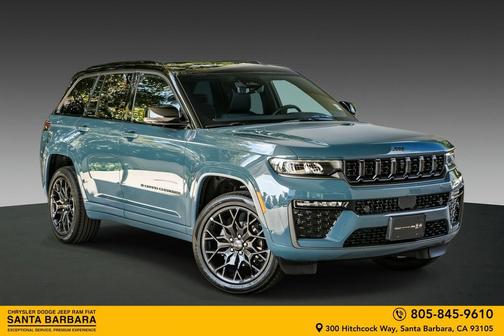 steel blue 2026 Jeep Grand Cherokee Summit