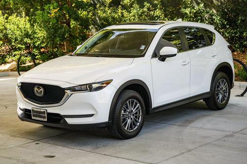 Snowflake White Pearl Mica 2021 Mazda CX-5 Touring