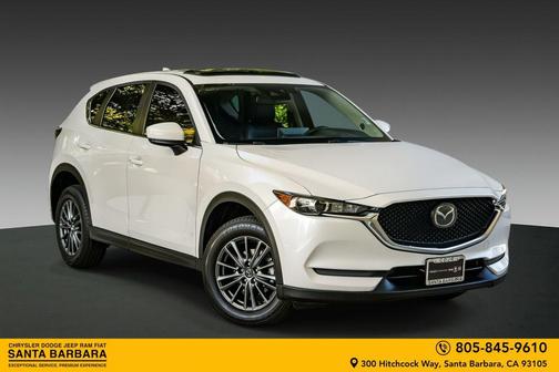 Snowflake White Pearl Mica 2021 Mazda CX-5 Touring