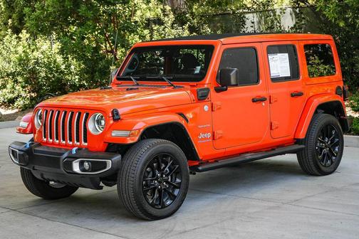 Punkn Metallic Clearcoat 2023 Jeep Wrangler 4xe Sahara