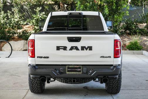 Bright White Clearcoat 2026 RAM 1500 RHO Crew Cab 4x4 5'7' Box