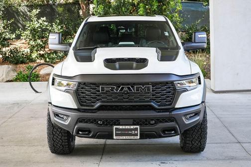 Bright White Clearcoat 2026 RAM 1500 RHO Crew Cab 4x4 5'7' Box