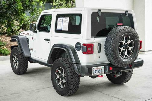 Bright White Clearcoat 2020 Jeep Wrangler Rubicon