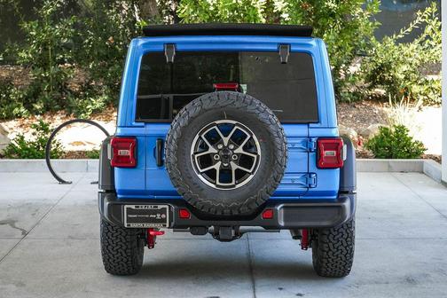 Hydro Blue Pearl Coat 2026 Jeep Wrangler Rubicon