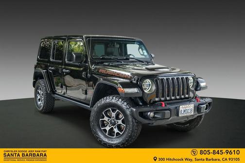 Black Clearcoat 2019 Jeep Wrangler Unlimited Rubicon