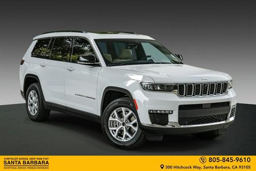 Bright White Clearcoat 2023 Jeep Grand Cherokee L Limited