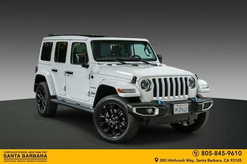 Bright White Clearcoat 2023 Jeep Wrangler 4xe Sahara
