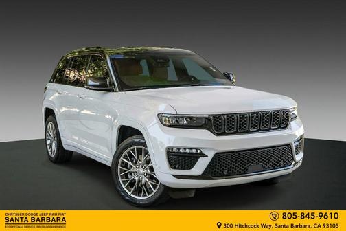 Bright White Clearcoat 2022 Jeep Grand Cherokee 4xe Summit