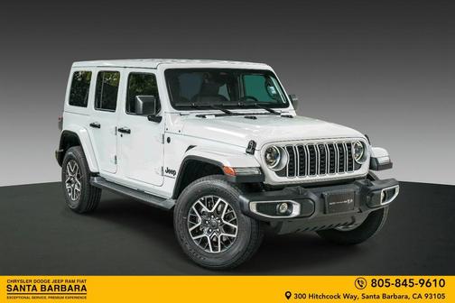Bright White Clearcoat 2026 Jeep Wrangler 4-Door Sahara 4x4