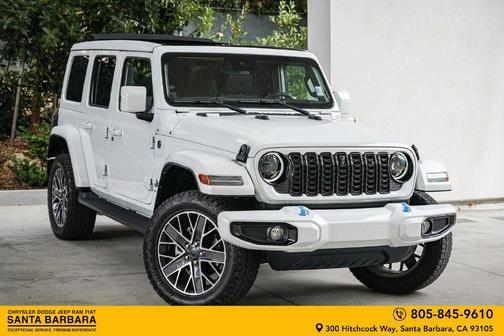 Bright White Clearcoat 2024 Jeep Wrangler 4xe High Altitude
