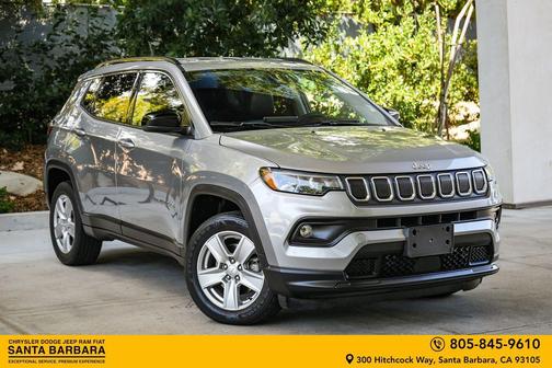 Billet Silver Metallic Clearcoat 2022 Jeep Compass Latitude