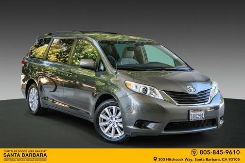 Predawn Gray Mica 2013 Toyota Sienna LE