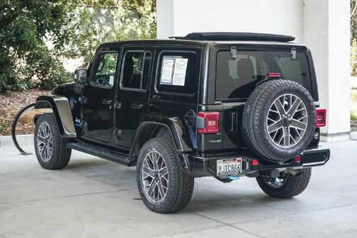Black Clearcoat 2024 Jeep Wrangler 4xe High Altitude