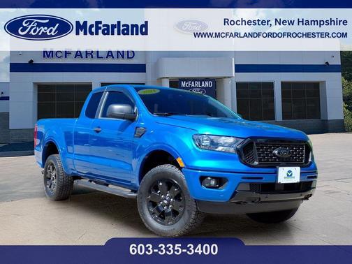 Blue Metallic 2021 Ford Ranger XLT