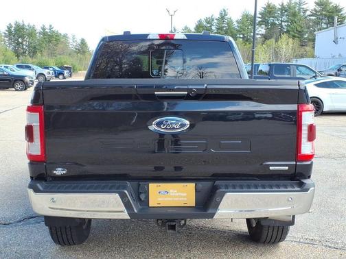 Blue 2022 Ford F-150 Lariat