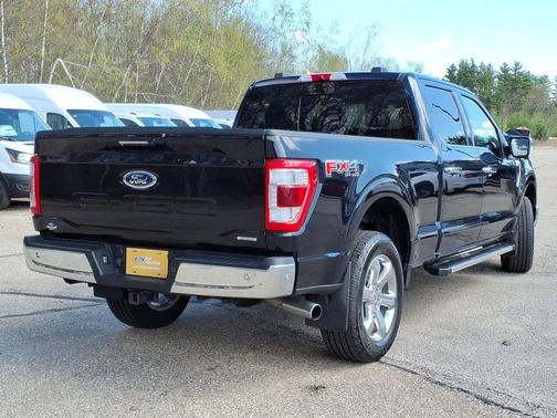 Blue 2022 Ford F-150 Lariat