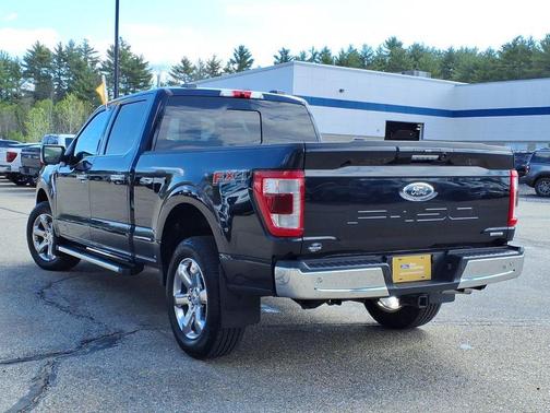 Blue 2022 Ford F-150 Lariat