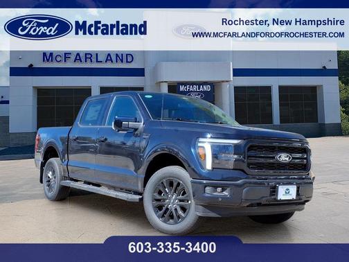 Antimatter Blue Metallic 2026 Ford F-150 Lariat