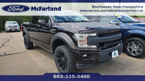Magma Red 2018 Ford F-150 Lariat