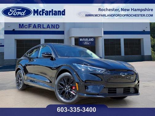 Shadow Black 2025 Ford Mustang Mach-E Premium