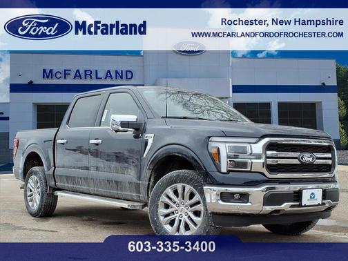 Antimatter Blue Metallic 2026 Ford F-150 Lariat