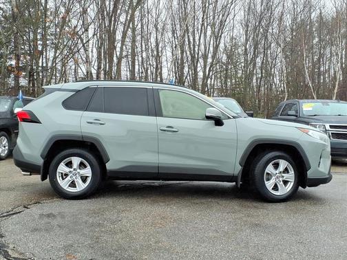 Gray 2021 Toyota RAV4 XLE
