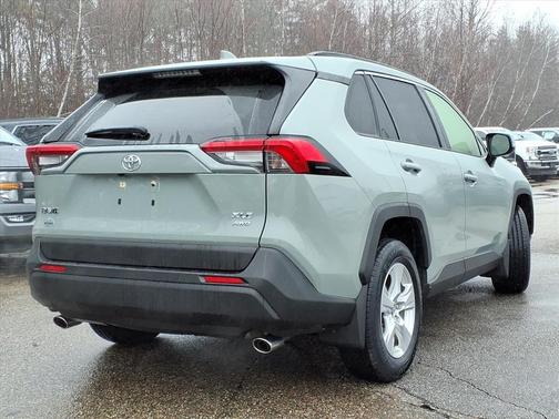Gray 2021 Toyota RAV4 XLE