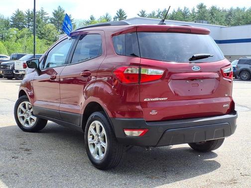 Ruby Red Metallic 2019 Ford EcoSport SE