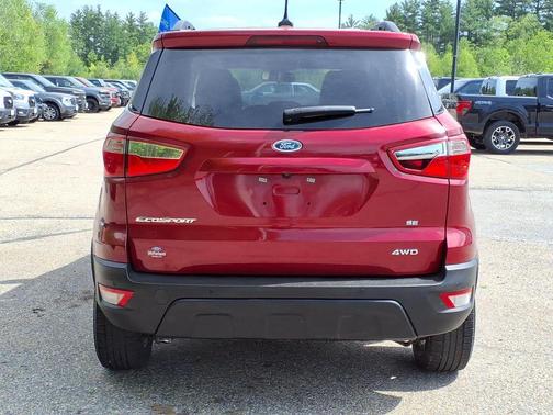 Ruby Red Metallic 2019 Ford EcoSport SE
