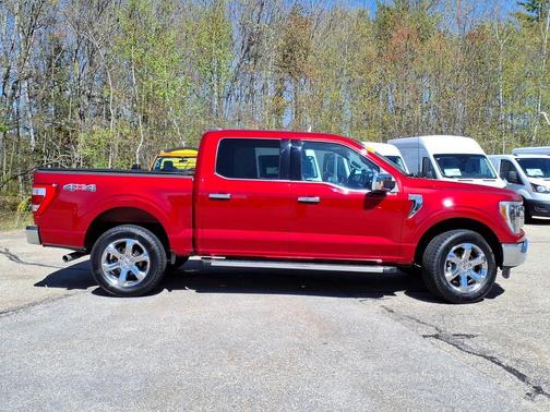 Red Metallic 2023 Ford F-150 Lariat