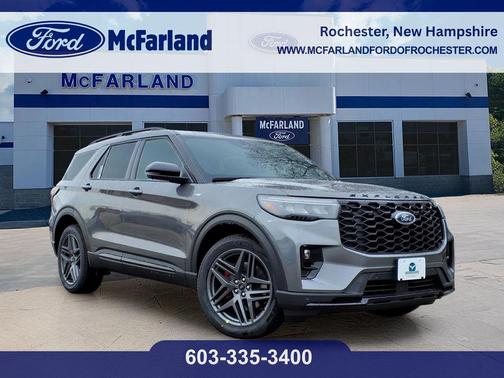 Carbonized Gray Metallic 2026 Ford Explorer ST-Line