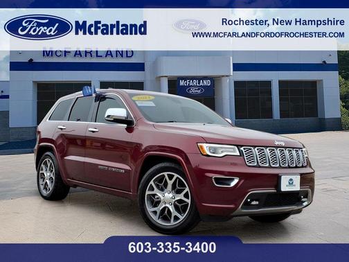Velvet Red Pearlcoat 2021 Jeep Grand Cherokee Overland