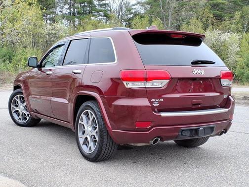 Velvet Red Pearlcoat 2021 Jeep Grand Cherokee Overland